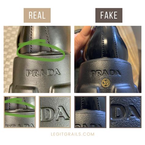 real vs fake prada loafers